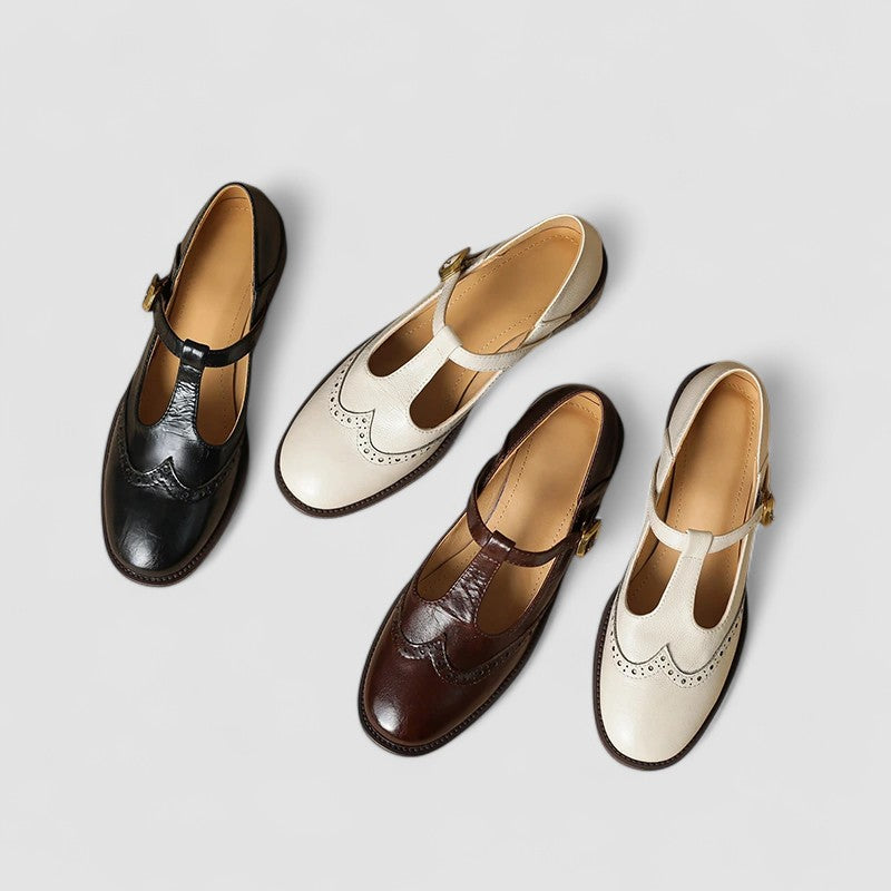 Martina | Damen Klassische Orthopädische Mary Jane Schuhe