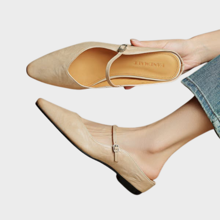 Radegunde | Damen Pantoletten im Slip-On-Stil für den Alltag