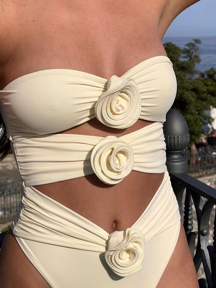 Lia | Damen Eleganter Sommer Badeanzug