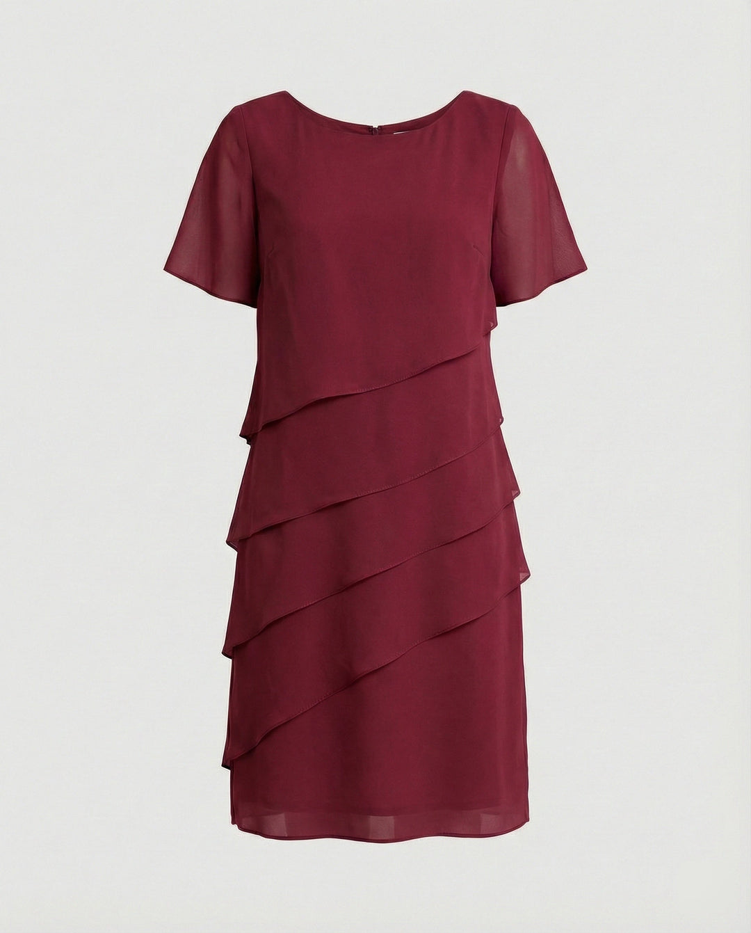 Sophie | Damen Casual Kurzarm Midikleid