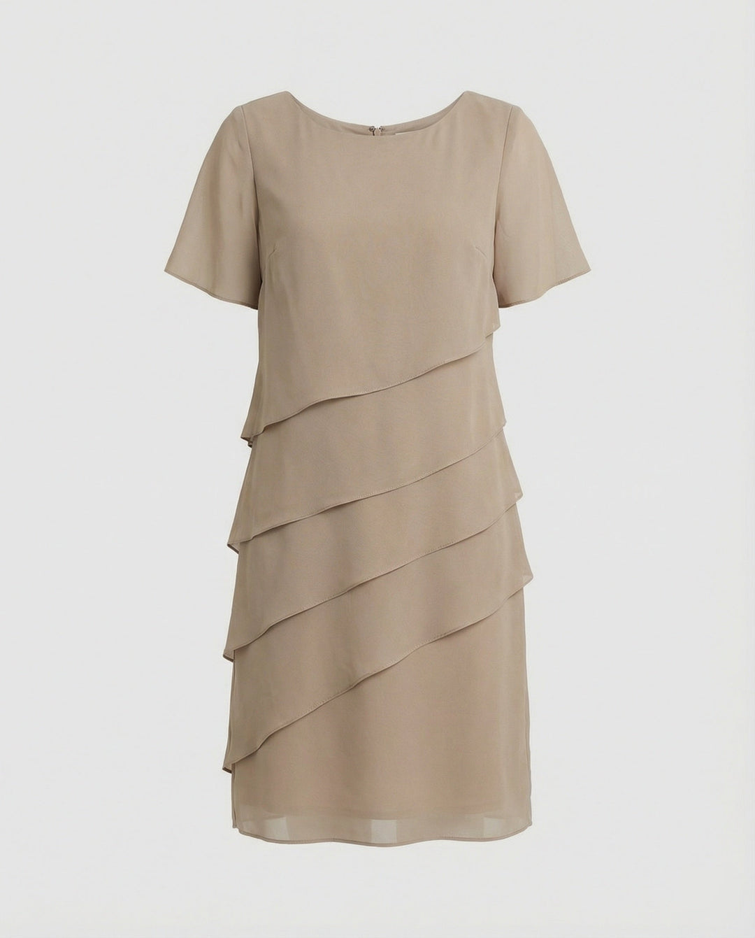 Sophie | Damen Casual Kurzarm Midikleid