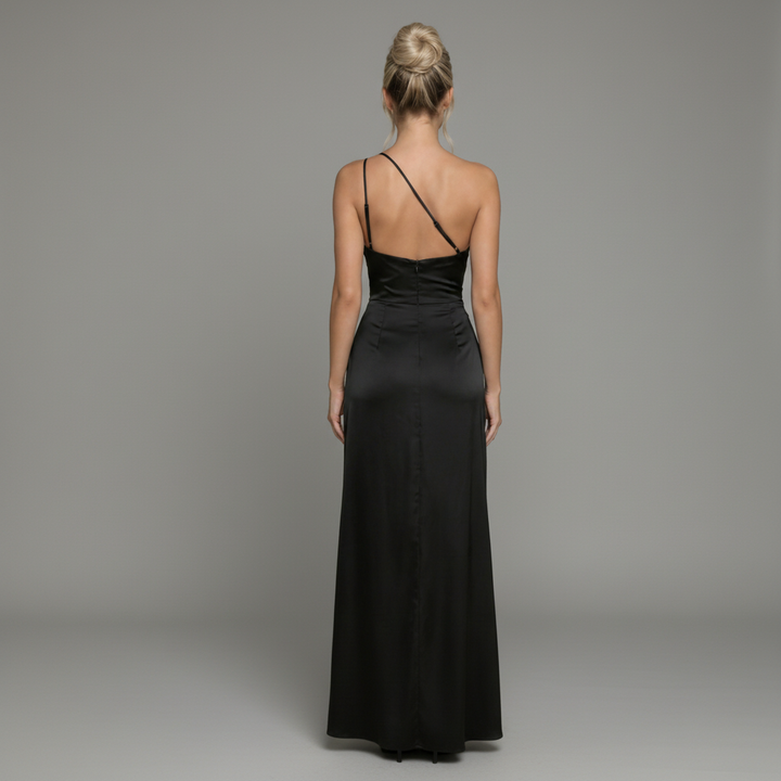 Brooklyn | Damen One-Shoulder Hochzeitsgäst Abendkleid