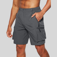 Janis | Herren Technische Reissverschlusstaschen Cargo Shorts