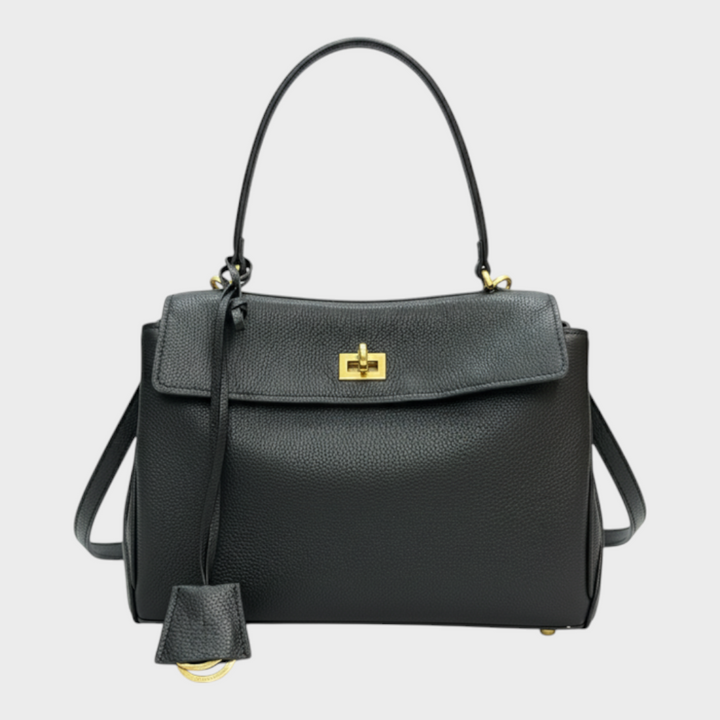 Eva | Damen Zeitlose Leder Schultertasche