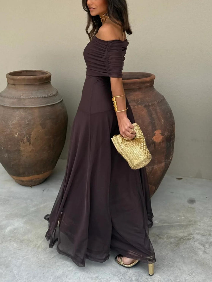 Johanna | Damen Sommer MaxiTrägerkleid