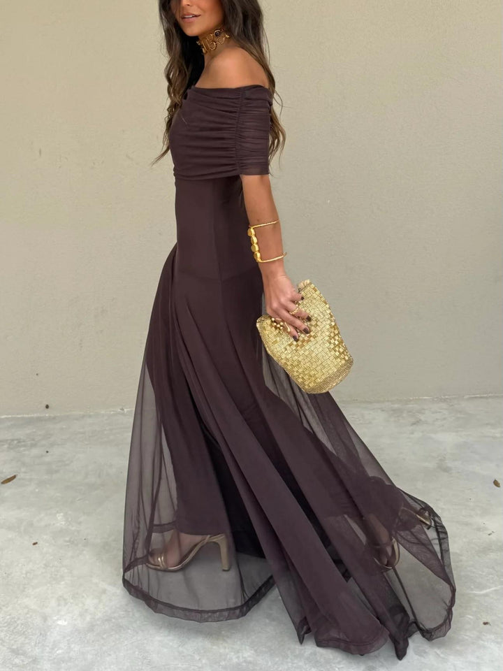 Johanna | Damen Sommer MaxiTrägerkleid