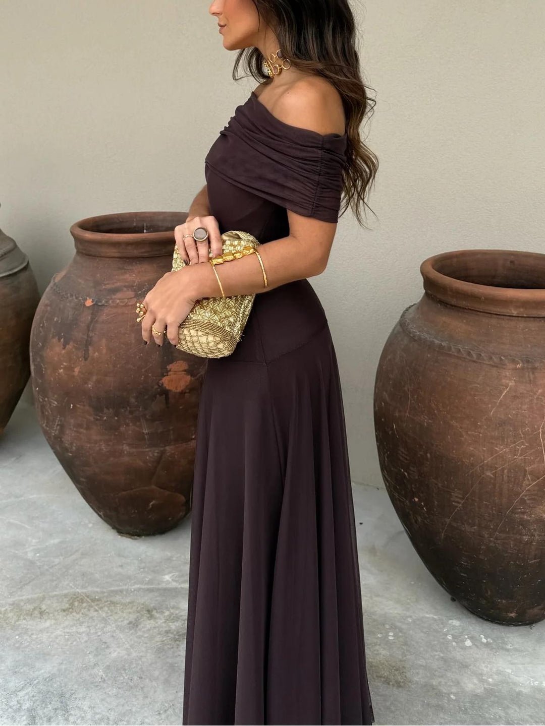 Johanna | Damen Sommer MaxiTrägerkleid