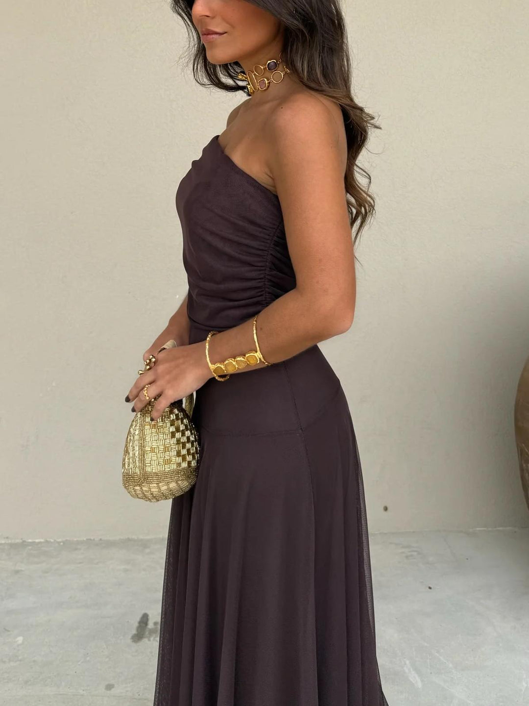 Johanna | Damen Sommer MaxiTrägerkleid