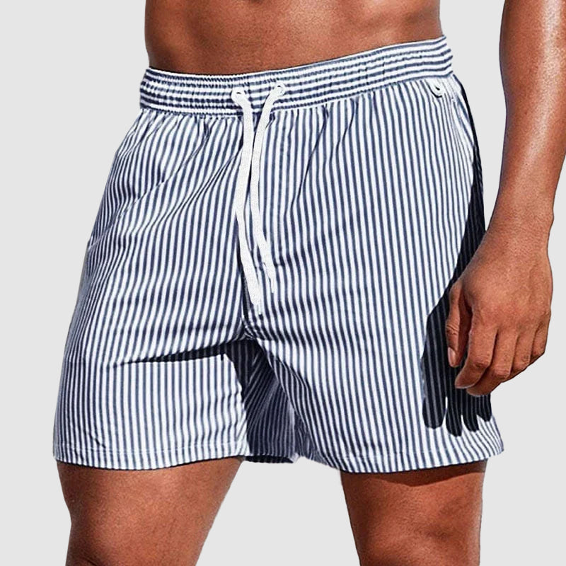 Milo | Herren Beach Schnelltrocknende Gestreifte Badehose