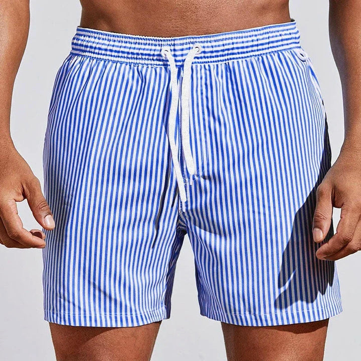 Milo | Herren Beach Schnelltrocknende Gestreifte Badehose