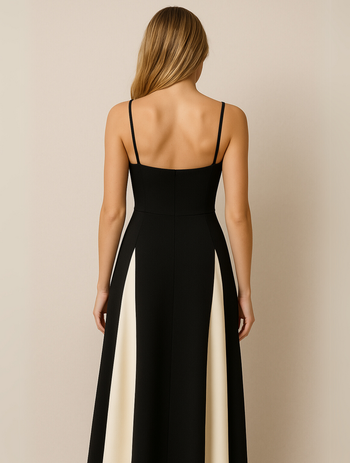 Kerstin | Damen Brautjungfernkleid Maxikleid im Formellen Stil für Hochzeiten