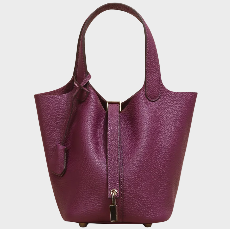 Andrea | Damen Elegante Kleine Leder Handtasche