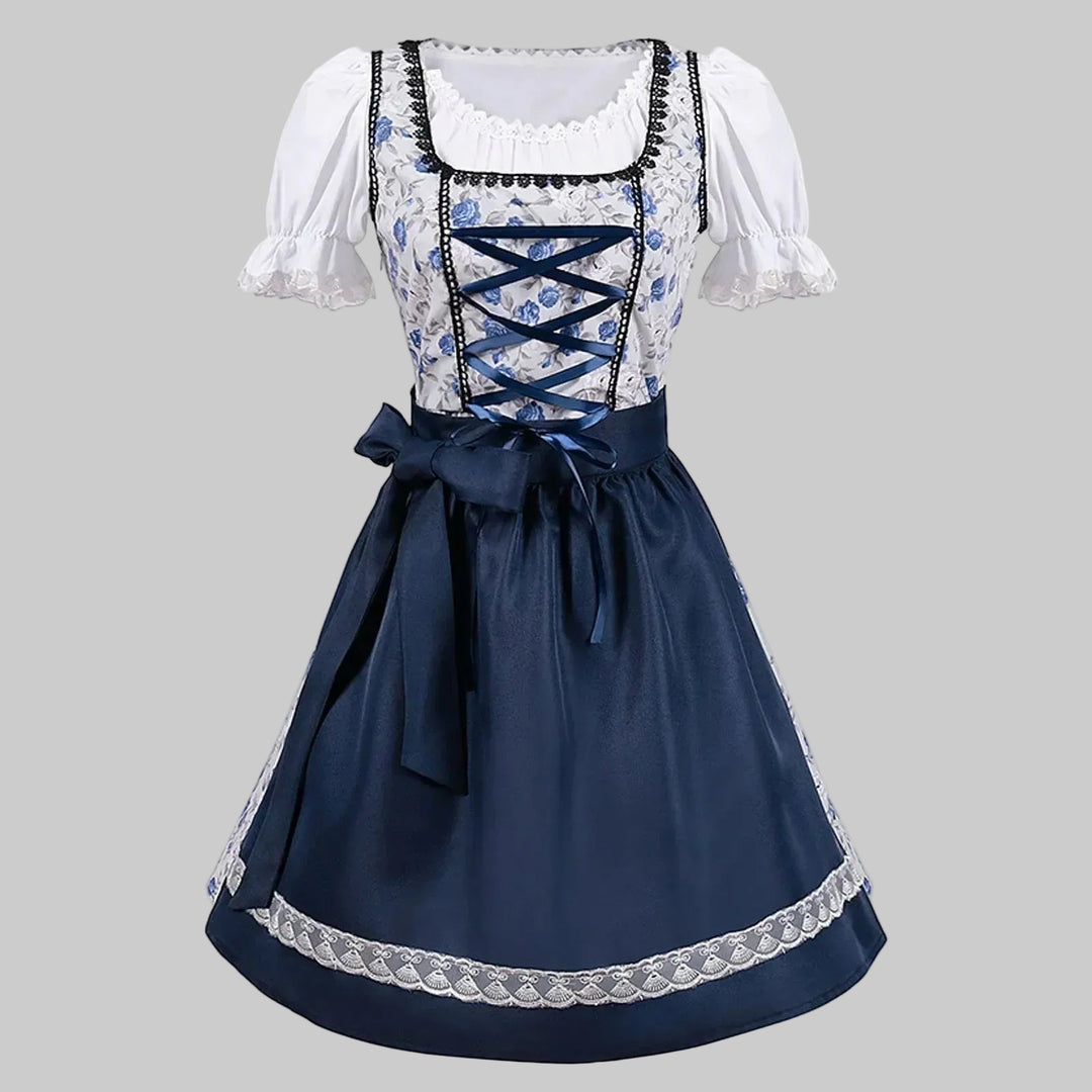 Astrid | Damen Stilvolles Dirndl Sommerkleid