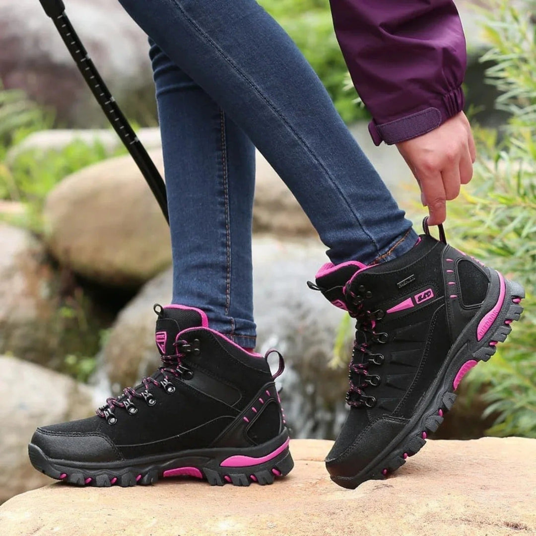 Zyra | Damen Schnürung Hochschaft Wanderschuhe