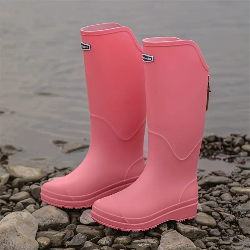 Tanja | Damen Knielange Orthopädische Gummistiefel