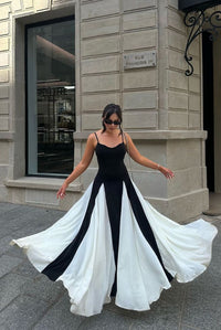 Patricia | Robe élégante à fines bretelles pour invitée de mariage femme  