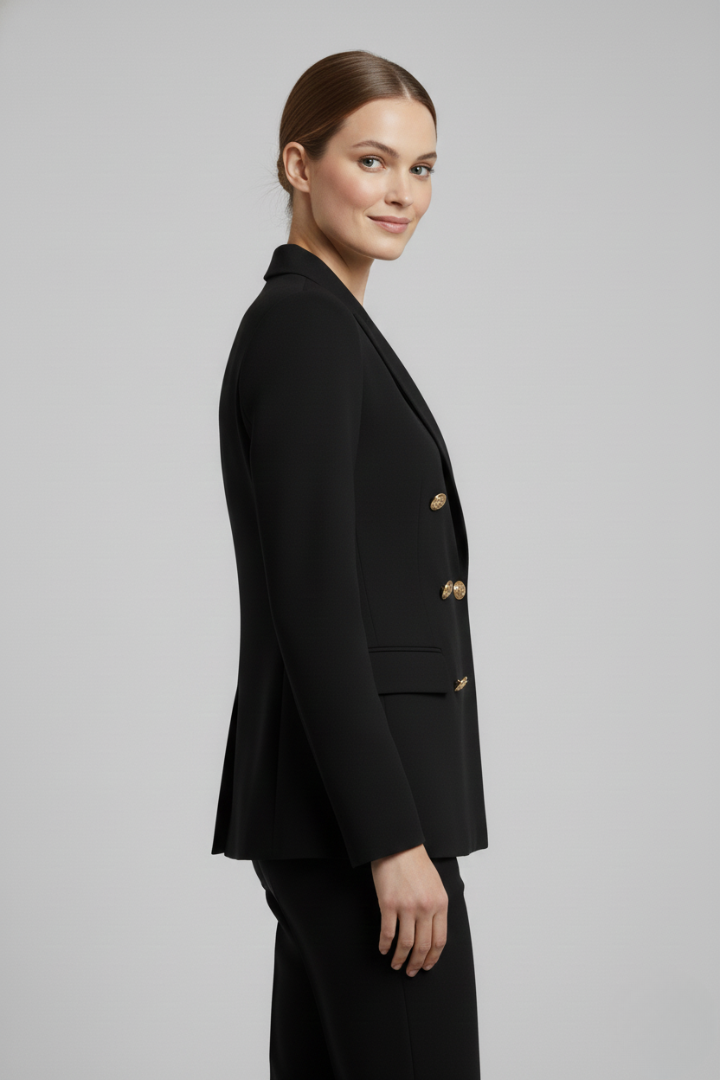 Karin | Damen Eleganter Zweireiher Blazer