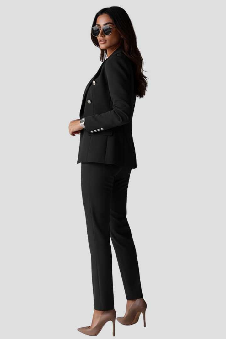 Lana | Damen Elegantes Zweiteiliges Blazer Anzug Set