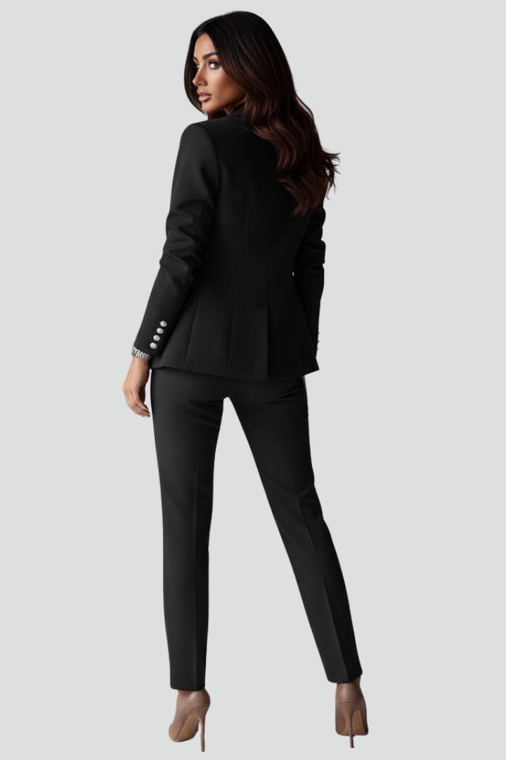 Lana | Damen Elegantes Zweiteiliges Blazer Anzug Set