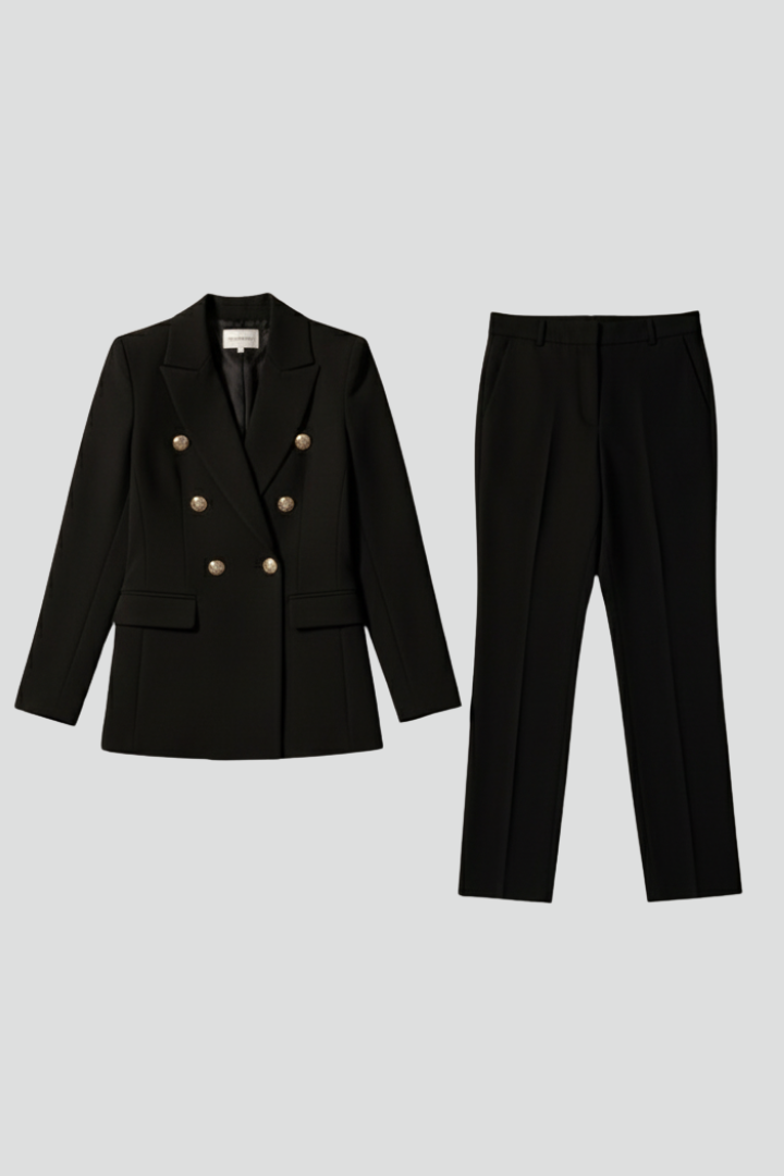 Lana | Damen Elegantes Zweiteiliges Blazer Anzug Set