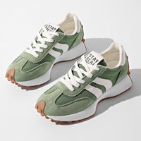 Joana | Damen Trendige Sommer Plateau Sneaker mit Chunky Sohle
