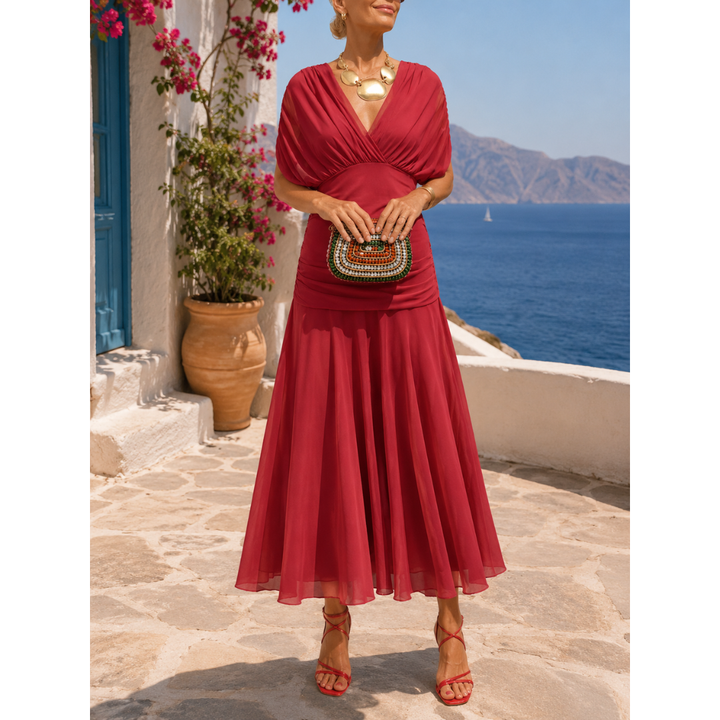 Jezbe | Damen Sommerliches Maxi Abendkleid