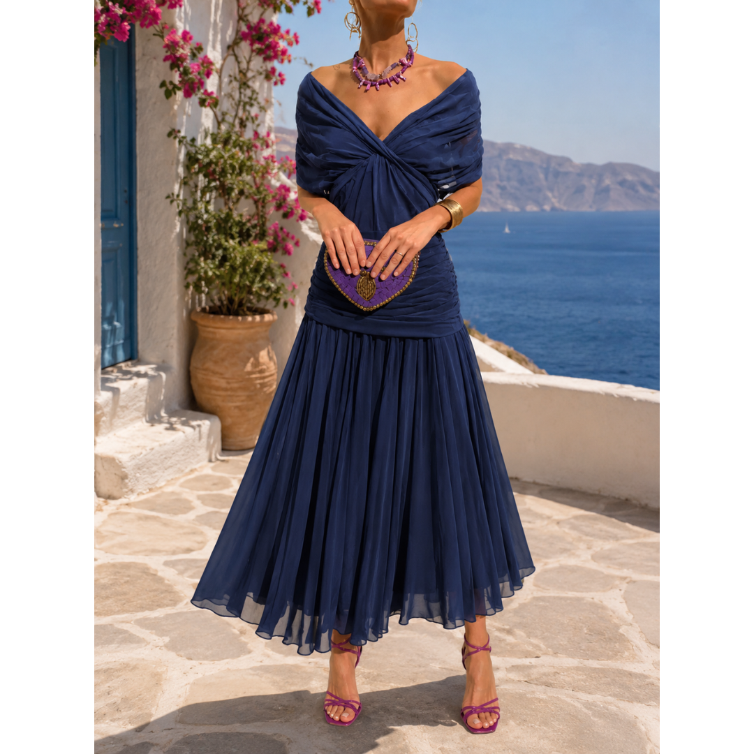 Jezbe | Damen Sommerliches Maxi Abendkleid