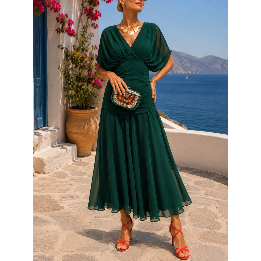 Jezbe | Damen Sommerliches Maxi Abendkleid