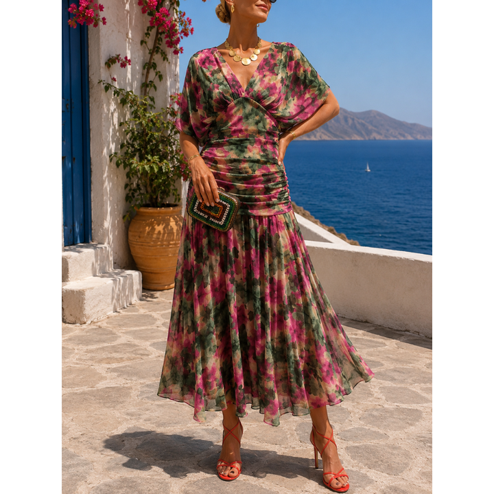 Jezbe | Damen Sommerliches Maxi Abendkleid