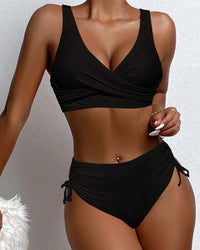 Alexandra | Maillot tankini bikini d'été à col en V pour femme  