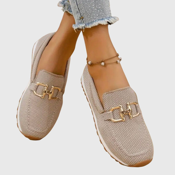 Marianne | Damen Sportlicher Loafer Sneaker mit Schnalle