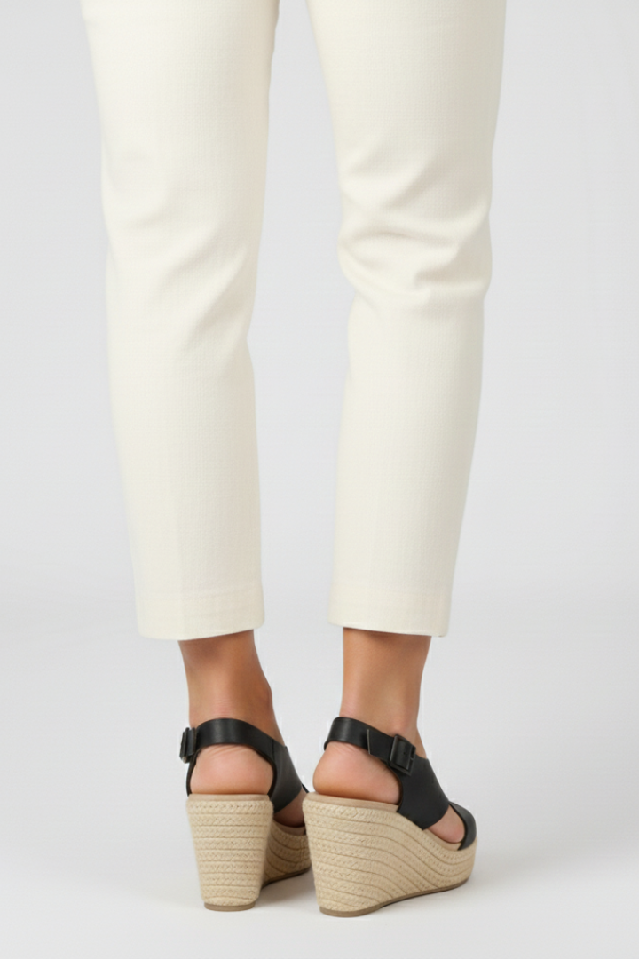 Laura | Damen Kreuzriemen Keilabsatz Sandalen