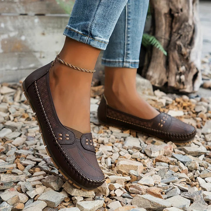 Dorothee | Damen Slip-On Loafer im Komfortablen Stil für den Alltag