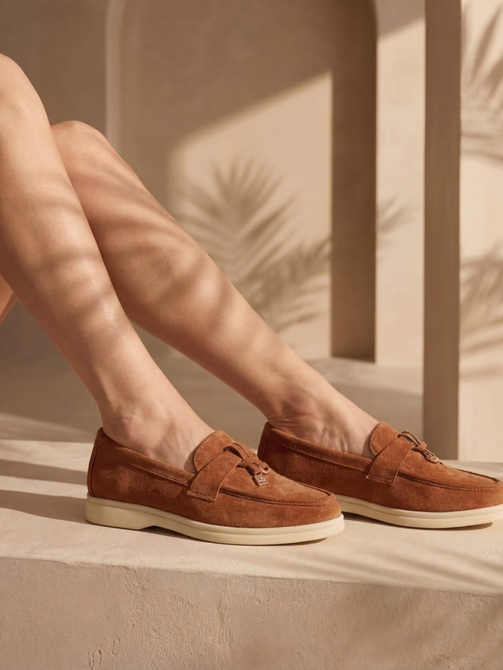 Ravero | Damen Orthopädische Slip On Quaste Loafer