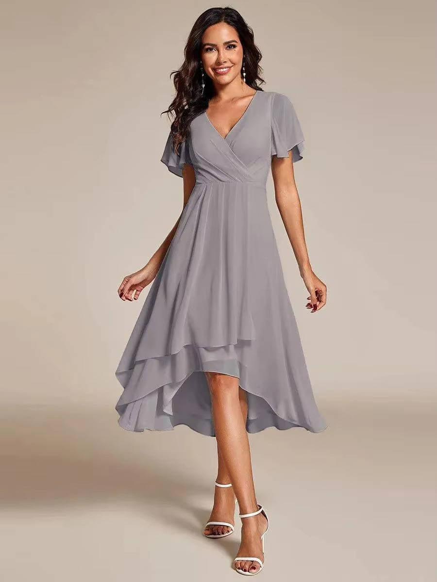 Agnes | Damen Sommer Hochzeitsgast Midikleid
