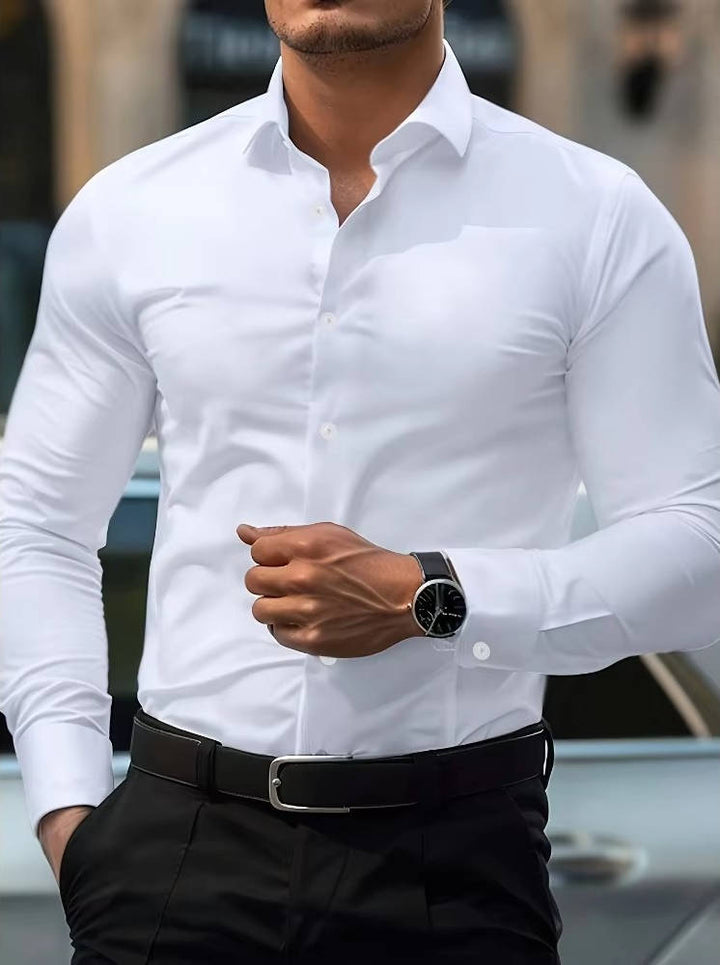 Lukas | Herren Sommer Lässig Button Down Hemd