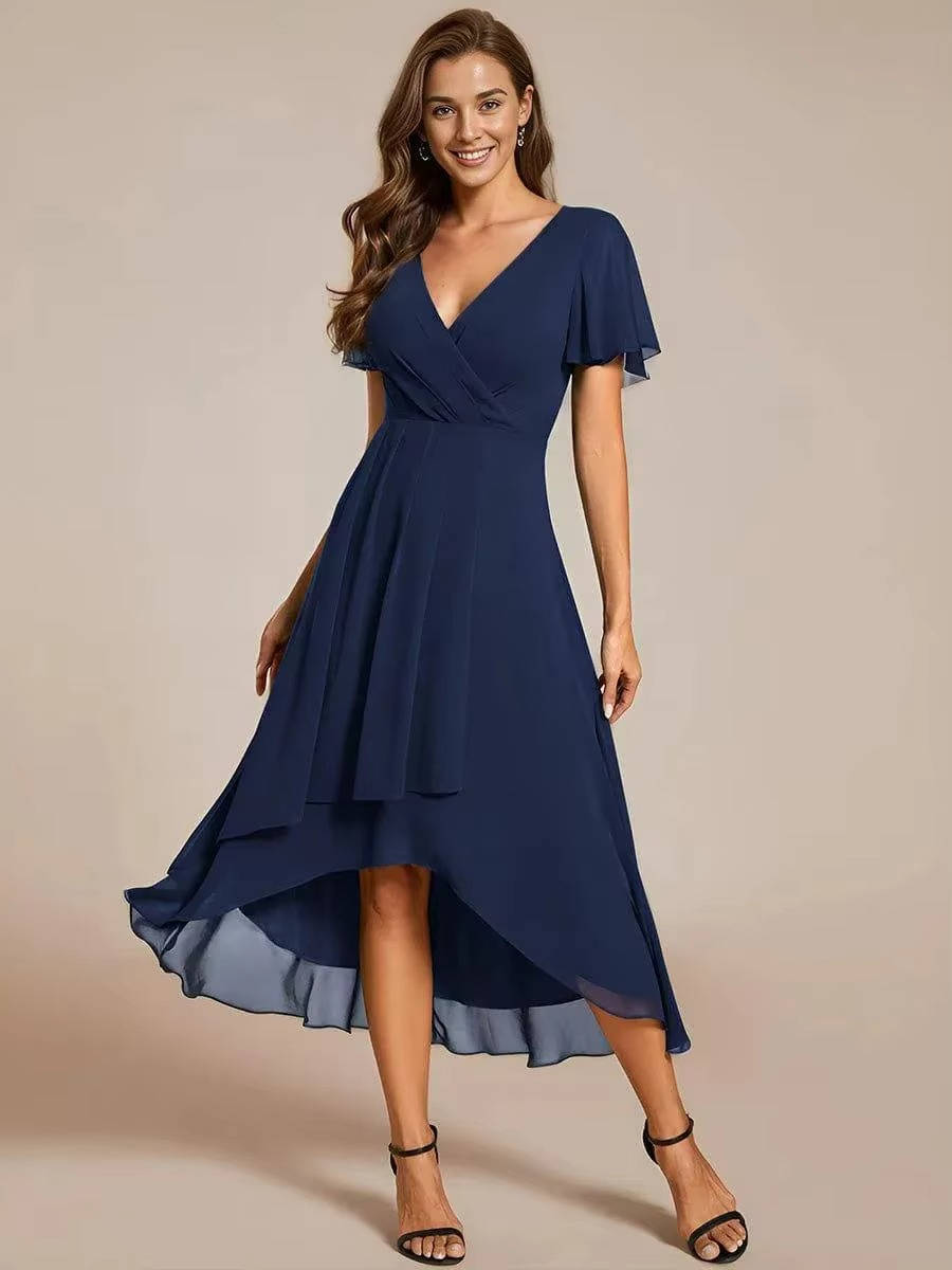 Agnes | Damen Sommer Hochzeitsgast Midikleid