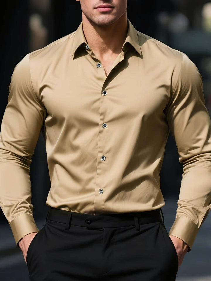 Lukas | Herren Sommer Lässig Button Down Hemd