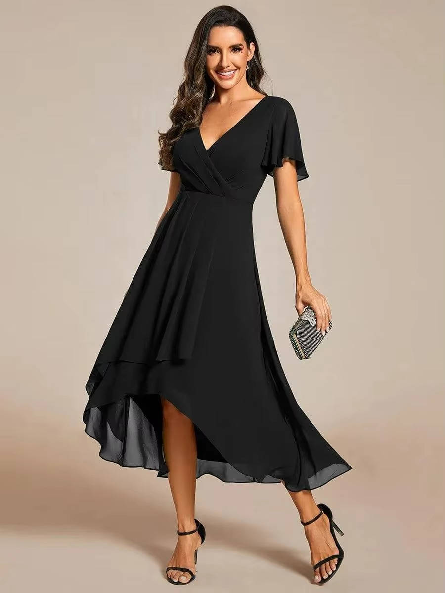 Agnes | Damen Sommer Hochzeitsgast Midikleid