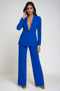 Nelly | Damen Elegantes Zweiteiliges Blazer-Set