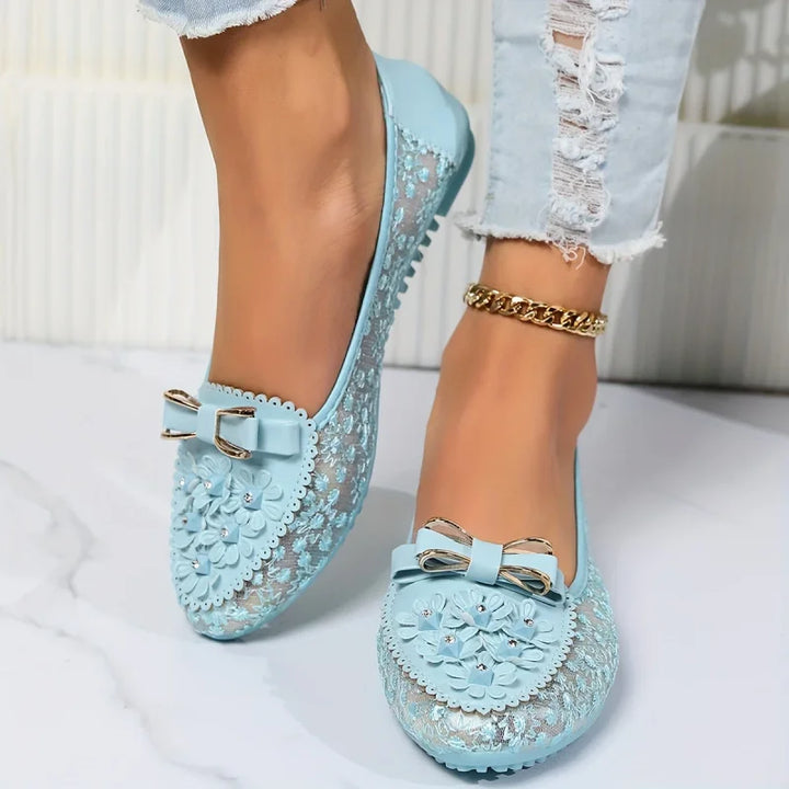 Emerson | Damen Leichte Geblümte Ballerinas
