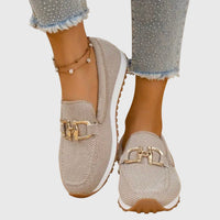 Marianne | Damen Sportlicher Loafer Sneaker mit Schnalle