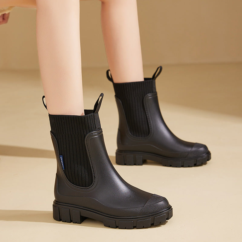 Verena | Damen Sommer Wasserdichte Gummistiefel