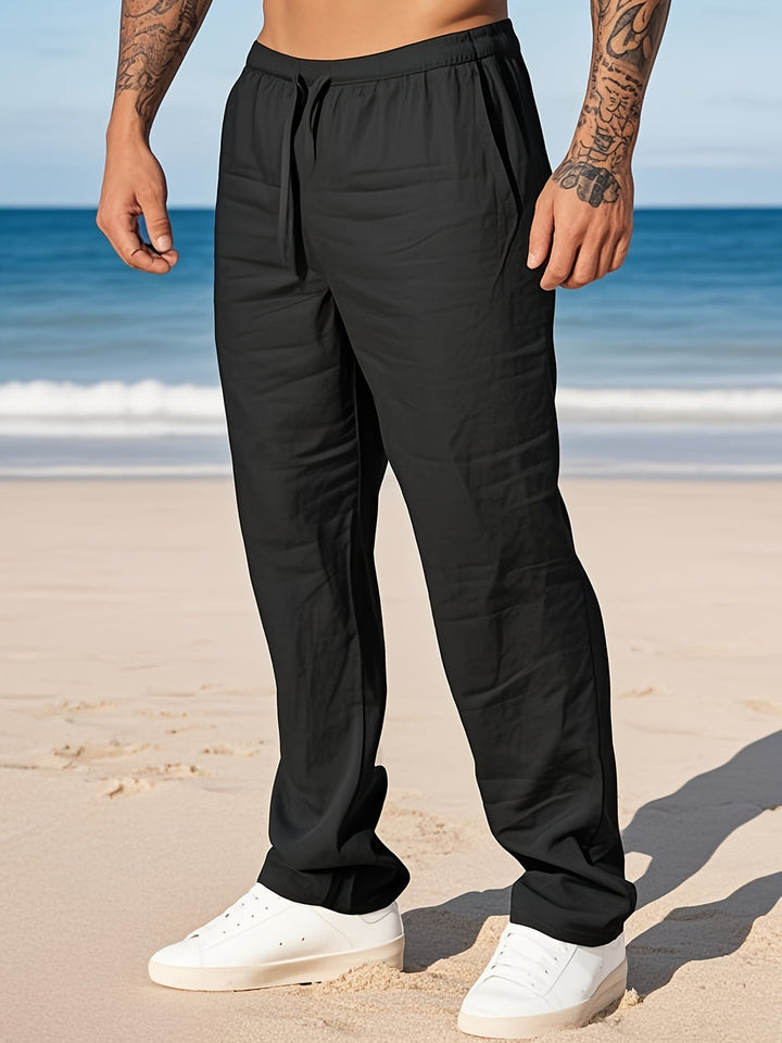 Louis | Herren Casual Leinen Sommer Hosen