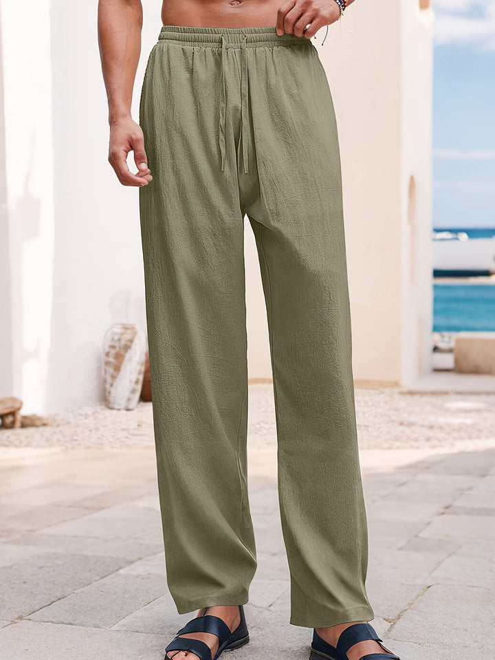 Felix | Herren Casual Weite Sommerhose mit Kordelzug