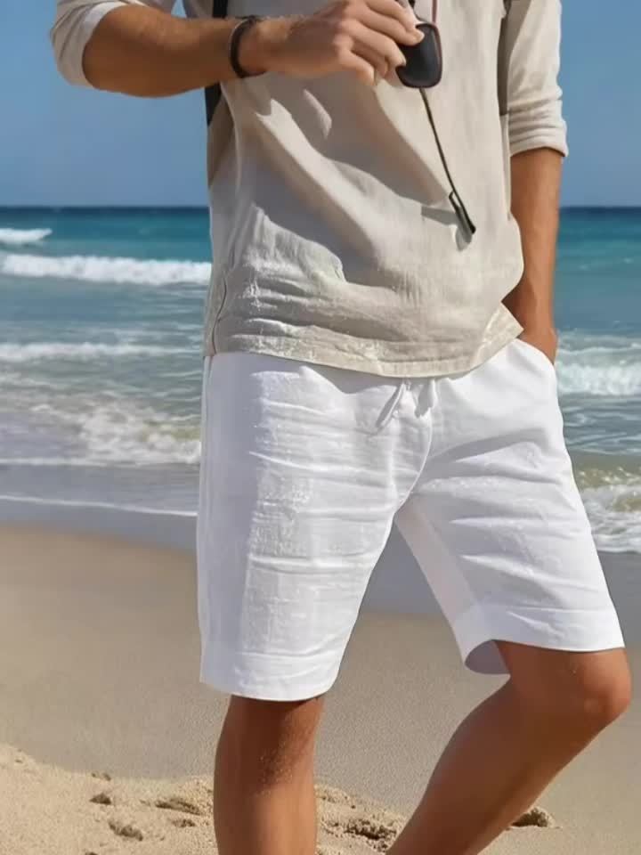 Veyron | Herren Sommer Elastischer Bund Shorts