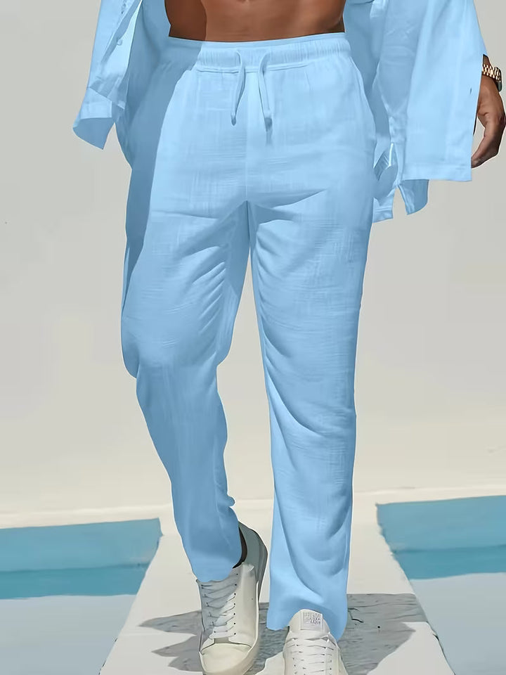 Louis | Herren Casual Leinen Sommer Hosen