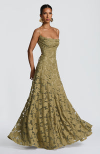 Antonia | Women's Elegant Floral Maxi Dress