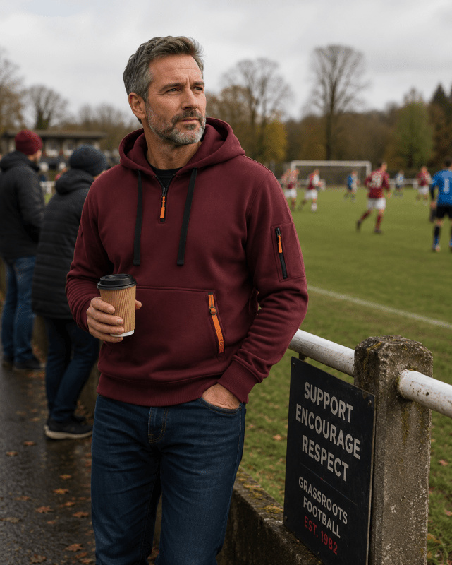 Parker | Herren Warmer Kapuze Hoodie