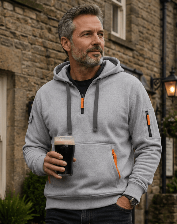 Parker | Herren Warmer Kapuze Hoodie